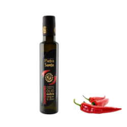 Condimento a base di Olio extravergine di oliva e peperoncino - bottiglia 0,25 Litro