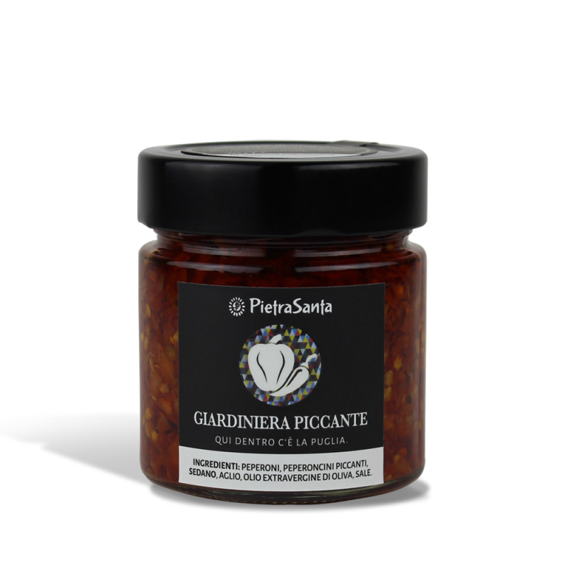 Giardiniera piccante sott'olio