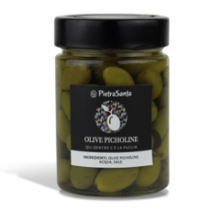 Olive verdi in salamoia